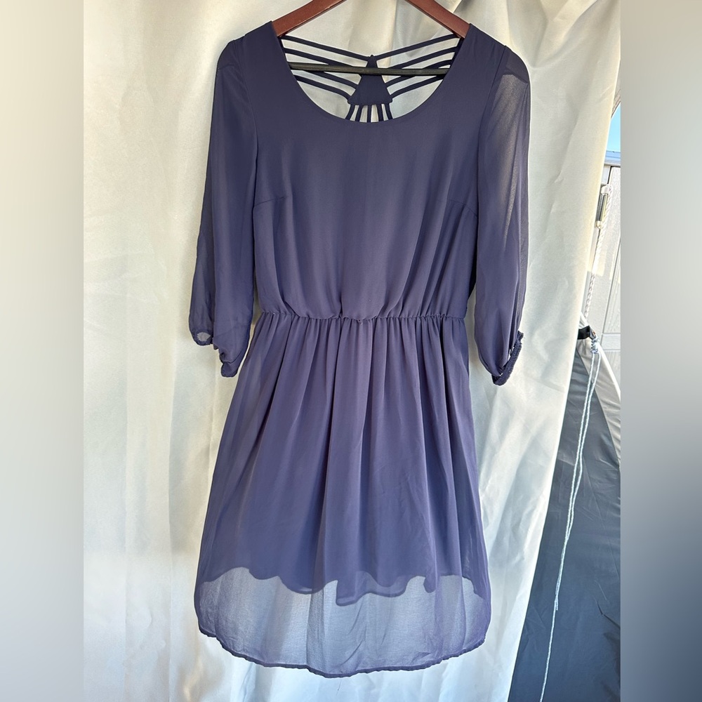 AGB Navy Dress Size Medium
